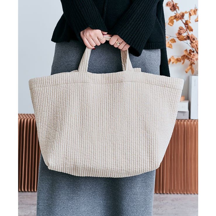 大容量ヌビトートバッグ かばん 鞄[品番：IK000007499