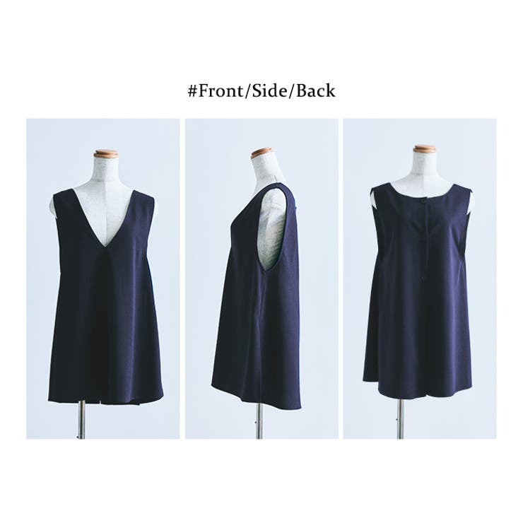 3wayセミフレアジレベスト 2サイズ トップス | kirakiraShop  | 詳細画像28 