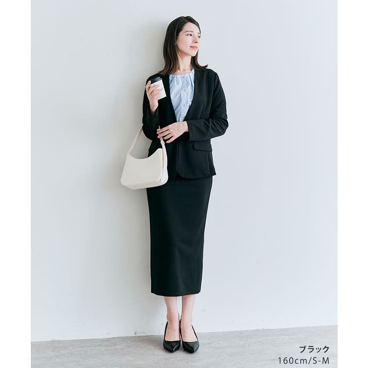 全方向ストレッチノーカラージャケット 2サイズ ノーカラー 全方向ストレッチノーカラージャケット 2サイズ ノーカラー