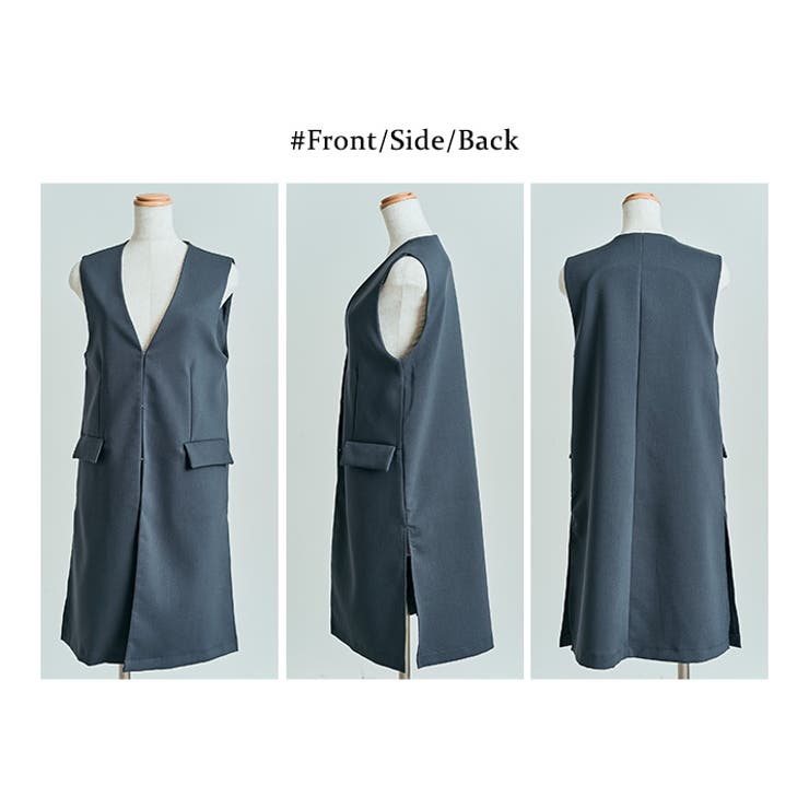 ノーカラージレジャケット 3サイズ ベスト | kirakiraShop  | 詳細画像18 