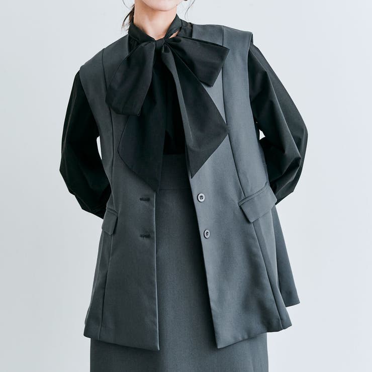 OUI CLASSYジレベスト 2サイズ[品番：IK000007819