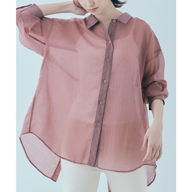 バックスリットシアーシャツ トップス シアーシャツ 品番 Ik Kirakirashop キラキラショップ のレディースファッション通販 Shoplist ショップリスト