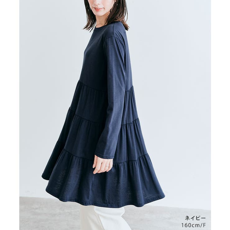 ティアードチュニックカットソー トップス チュニック[品番：IK000006720]｜kirakiraShop  （キラキラショップ）のレディースファッション通販｜SHOPLIST（ショップリスト）