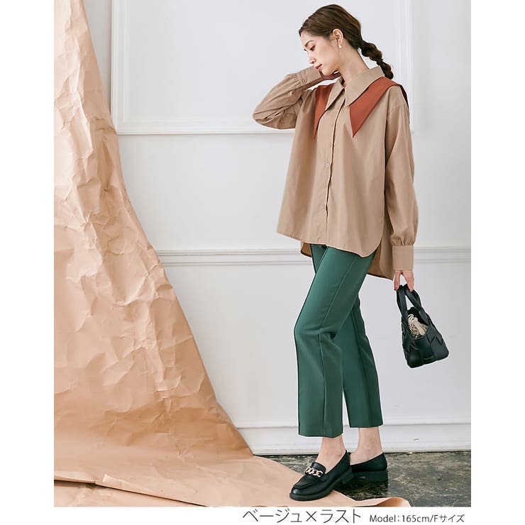 THREE SQUARE]2WAYタフタブラウス | KOBUNSHA SELECT SHOP