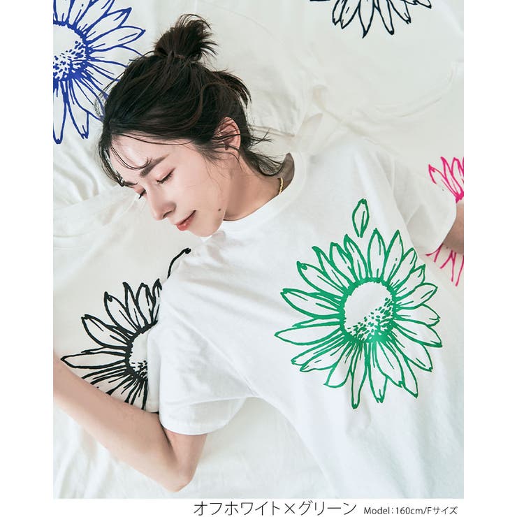 デイジーロゴTシャツ トップス カットソー | kirakiraShop  | 詳細画像15 