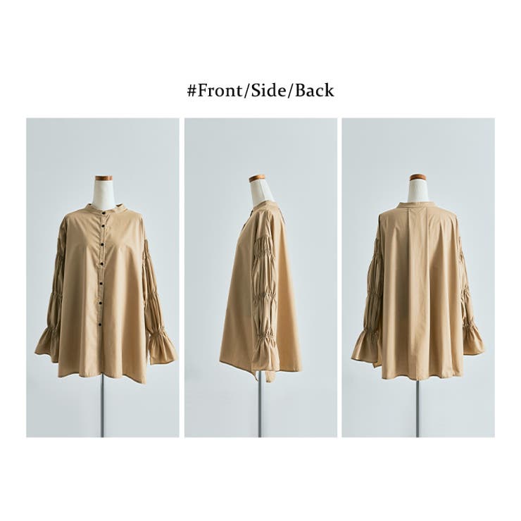 キャンディースリーブチュニックブラウス 体型カバー ブラウス | kirakiraShop  | 詳細画像26 