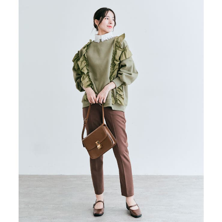 裏起毛ラッフルスウェットプルオーバー 裏起毛 長袖 | kirakiraShop  | 詳細画像20 