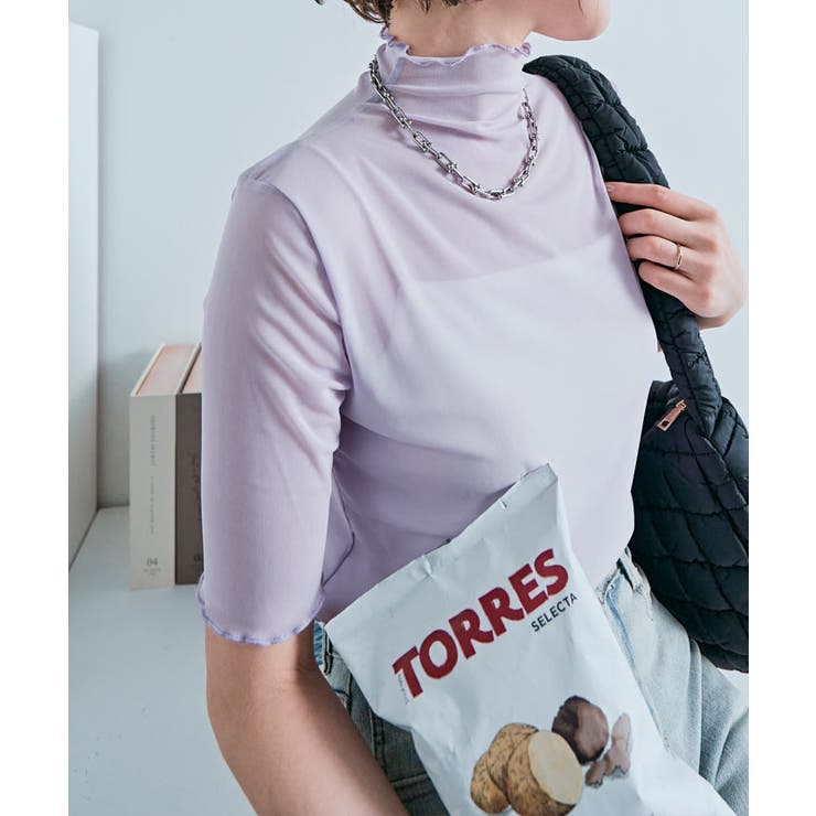 シアーメッシュ半袖トップス 3サイズ シアートップス | kirakiraShop  | 詳細画像13 