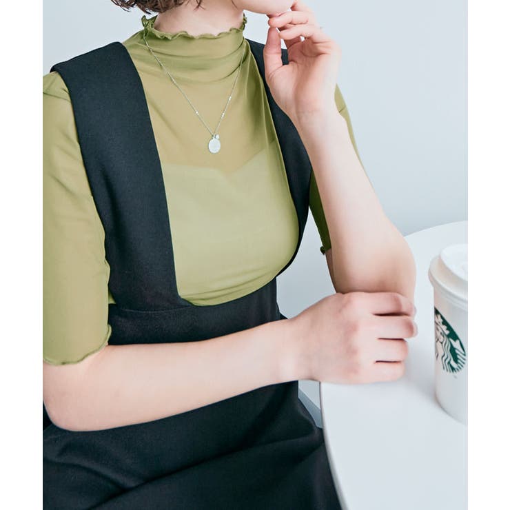 シアーメッシュ半袖トップス 3サイズ シアートップス | kirakiraShop  | 詳細画像20 