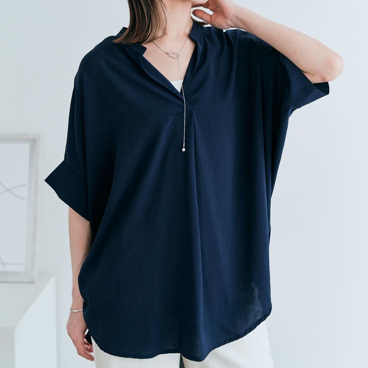 kishidamiki 半袖シャツブラウス セール】【セットアップ可】セーラー