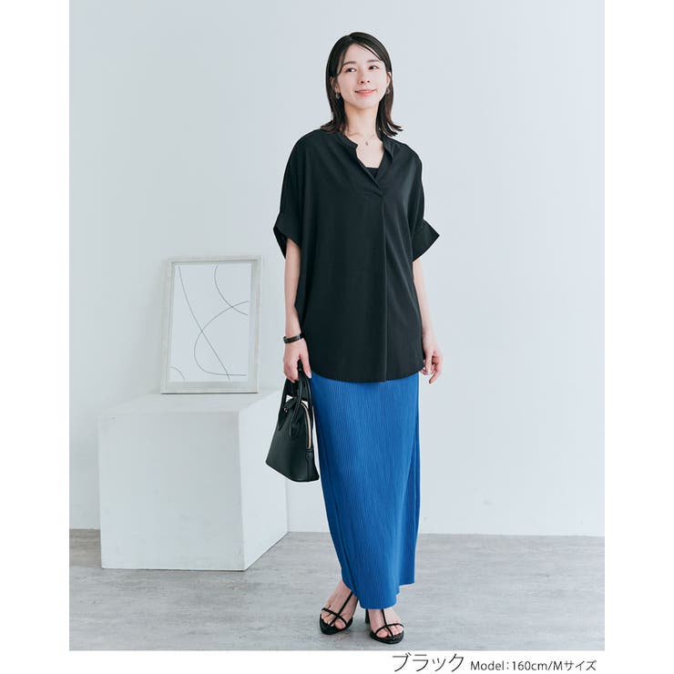 スキッパードルマン半袖ブラウス 2サイズ シャツ | kirakiraShop  | 詳細画像8 
