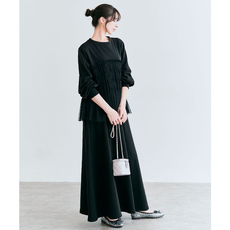 裏起毛チュールコンパクトスウェット 2サイズ 裏起毛 | kirakiraShop  | 詳細画像4 