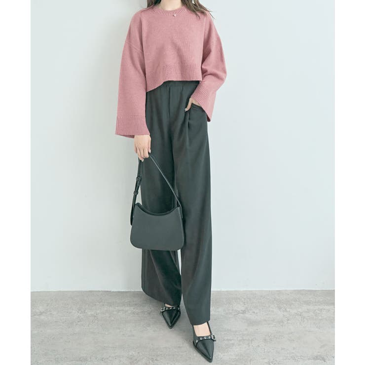 トップス andwang Kirakira tops set gray kira set