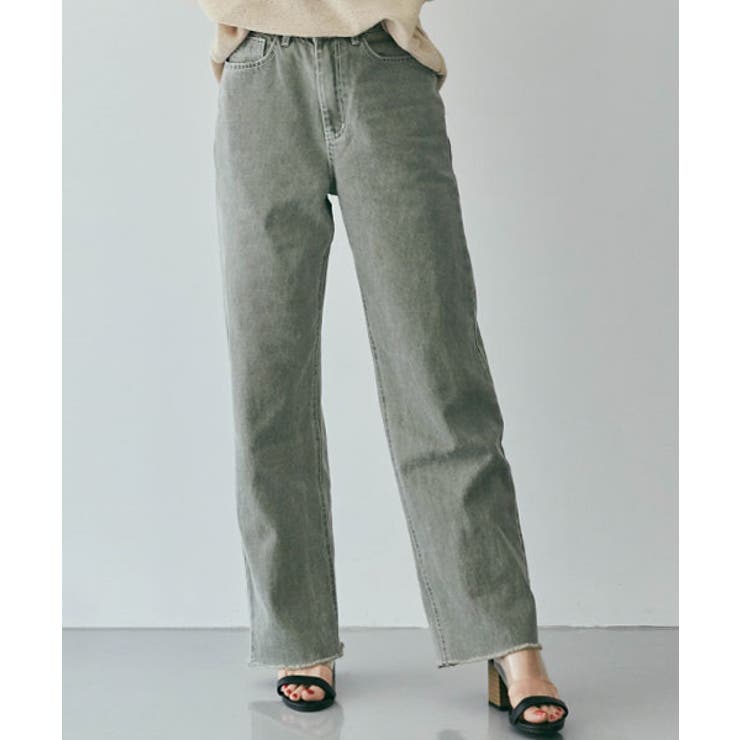 ケミカルウォッシュカラーデニムパンツ ボトムス ジーンズ 品番 Ik Kirakirashop キラキラショップ のレディース ファッション通販 Shoplist ショップリスト