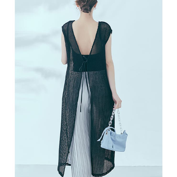 3wayメッシュ編みリボンワンピース ワンピース メッシュニット 品番 Ik Kirakirashop キラキラショップ のレディースファッション通販 Shoplist ショップリスト