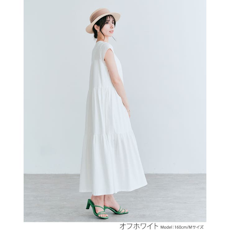 【タグ付き未使用】パトリツィアペペ 白 カットソーティアードワンピース 42 タグ付き未使用】パトリツィアペペ 白 カットソーティアード