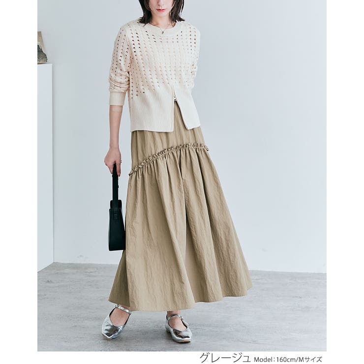 COURREGES クレージュ スカート 切り替え フレア サイズ36 S ◇ COURREGES クレージュ チェック ミニ プリーツ スカート