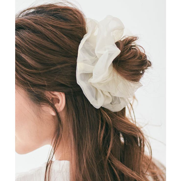 限定製作 Jennifer Behr シュシュ ヘアタイ オーガンジー ボリューム 公式 Colegiodepublicistas Cl