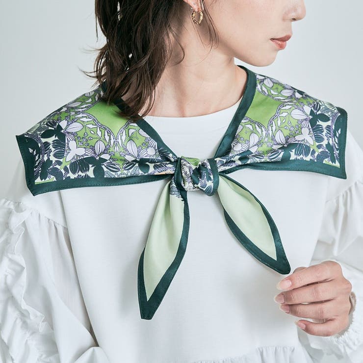 SS274 used vintage スカーフ 首飾り アクセサリー