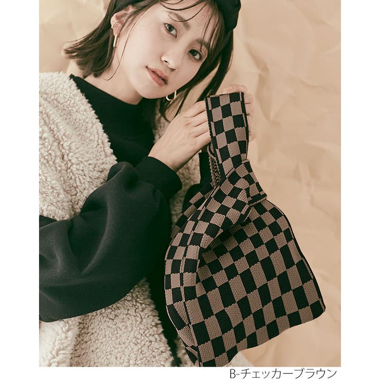 総柄ニットバッグ 全8タイプ 小物 | kirakiraShop  | 詳細画像7 