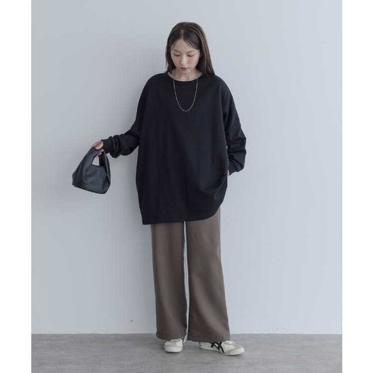 【maviru】ビッグシルエットスウェットチュニック スウェット トレーナー | kirakiraShop  | 詳細画像5 