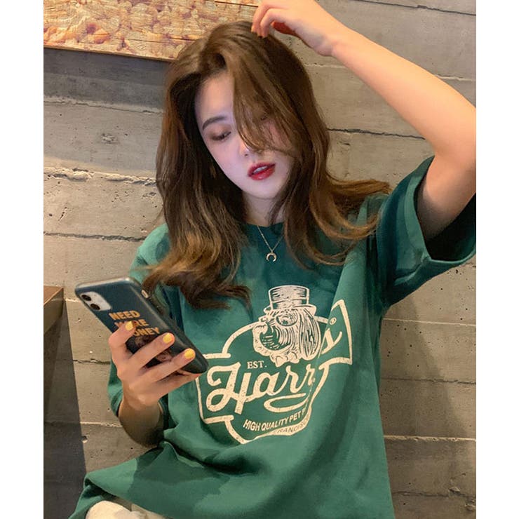 ヴィンテージロゴプリントTシャツ 3サイズ ユニセックス | kirakiraShop  | 詳細画像15 