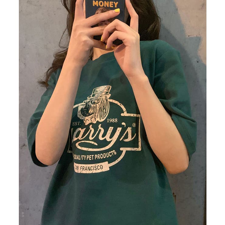 M レディース　ロゴ　半袖Tシャツ　レア　美品　キラキラ ヴィンテージロゴプリントTシャツ 3サイズ ユニセックス[品番