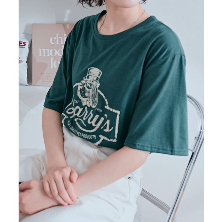 ヴィンテージロゴプリントTシャツ 3サイズ ユニセックス | kirakiraShop  | 詳細画像21 
