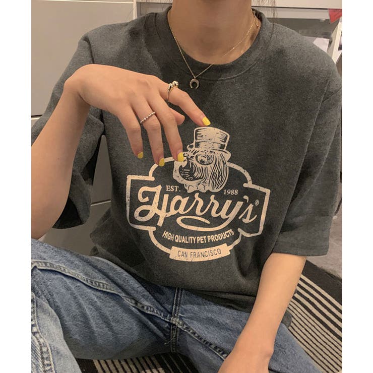 ヴィンテージロゴプリントTシャツ 3サイズ ユニセックス | kirakiraShop  | 詳細画像44 