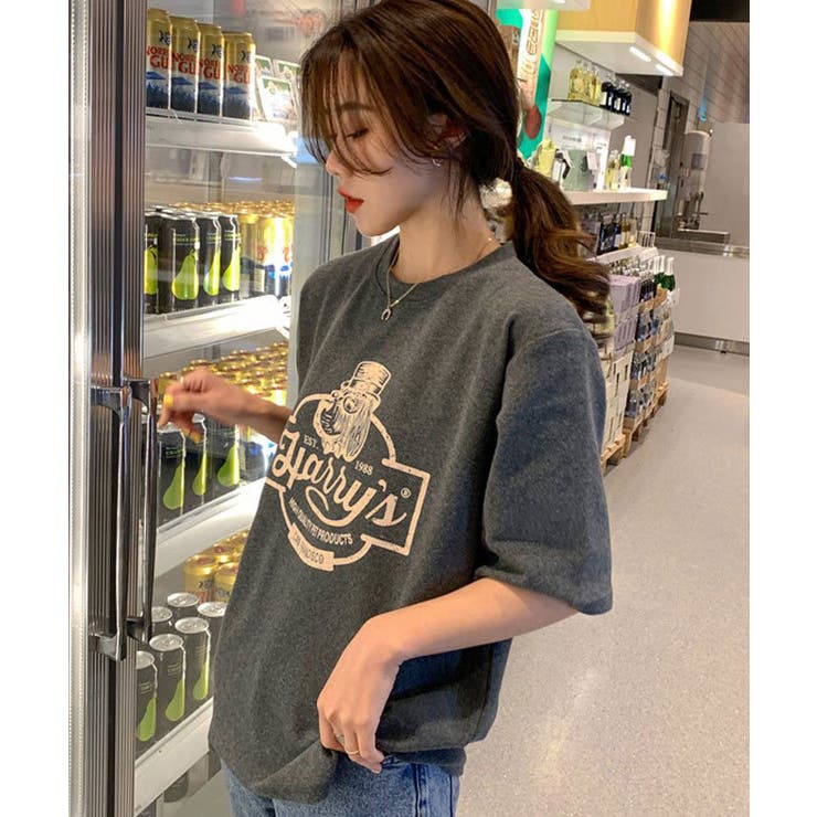 ヴィンテージロゴプリントTシャツ 3サイズ ユニセックス | kirakiraShop  | 詳細画像45 