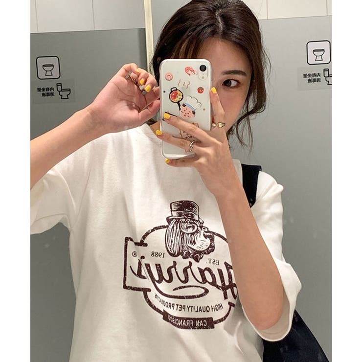 ヴィンテージロゴプリントTシャツ 3サイズ ユニセックス[品番