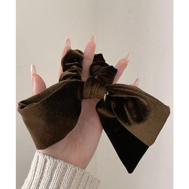 ベロアリボンシュシュ 小物 ヘアアクセサリー | kirakiraShop  | 詳細画像8 