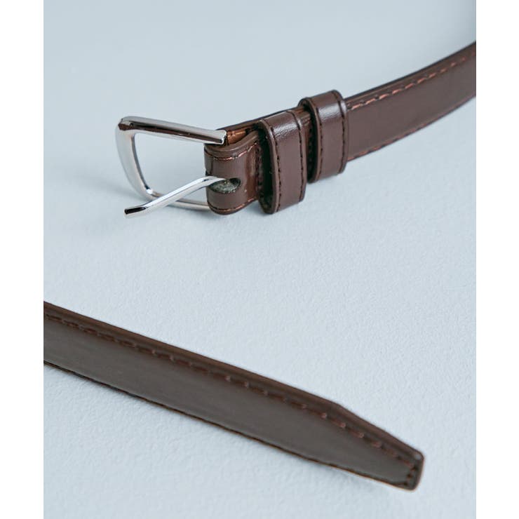 シルバーバックルレザーベルト ワンサイズ 小物 | kirakiraShop  | 詳細画像8 