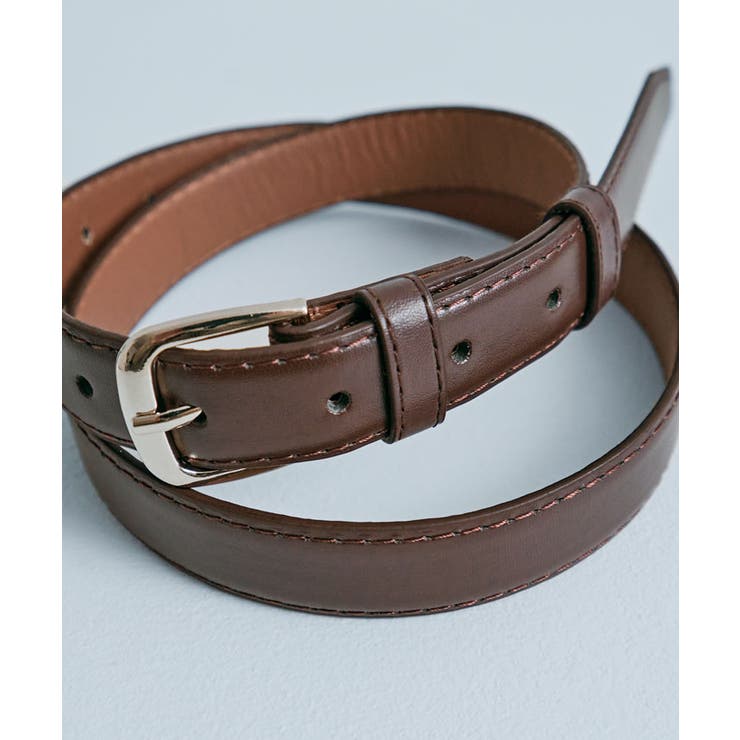 シルバーバックルレザーベルト ワンサイズ 小物 | kirakiraShop  | 詳細画像10 