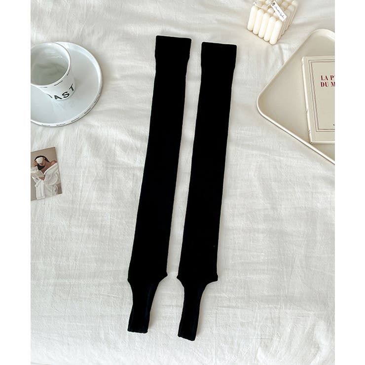 ブラック | トレンカハイソックス 小物 靴下 | kirakiraShop 