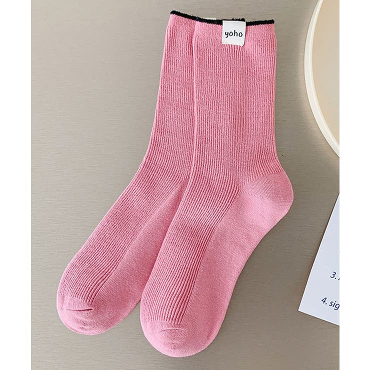 タグ配色ラインソックス 小物 靴下 | kirakiraShop  | 詳細画像8 