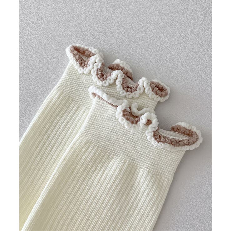 配色メロウフリルソックス 小物 靴下 | kirakiraShop  | 詳細画像25 