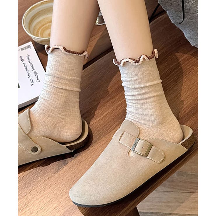 配色メロウフリルソックス 小物 靴下 | kirakiraShop  | 詳細画像13 