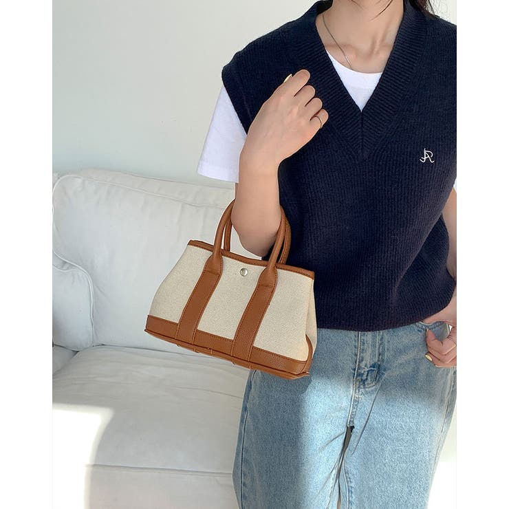 キャンバスレザーミニハンドバッグ 小物 雑貨 | kirakiraShop  | 詳細画像11 