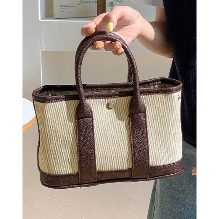 キャンバスレザーミニハンドバッグ 小物 雑貨 | kirakiraShop  | 詳細画像7 