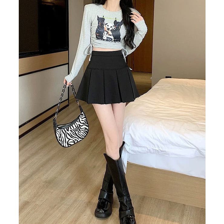 smyeon ミディボックスプリーツスカート Smyeon スカート Midi box pleats skirt/ミディボックスプリーツ