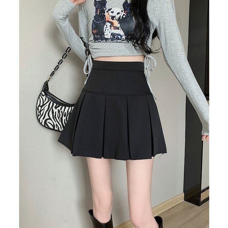スカート Kirakira box pleats mini skirt ツイルボックスプリーツミニスカート ミニスカート プリーツ