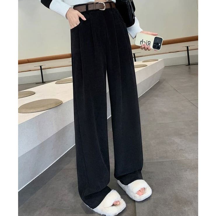 裏起毛コーデュロイスラックスパンツ 3サイズ ボトムス | kirakiraShop  | 詳細画像2 
