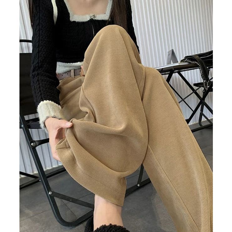 裏起毛コーデュロイスラックスパンツ 3サイズ ボトムス | kirakiraShop  | 詳細画像11 