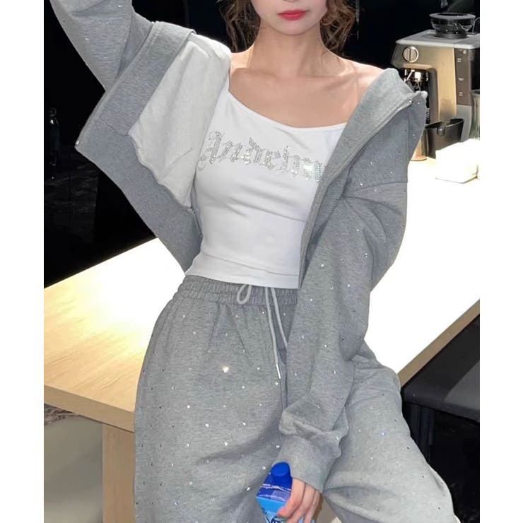 完売品 HOODIE KNIT SET UP ニットセットアップS