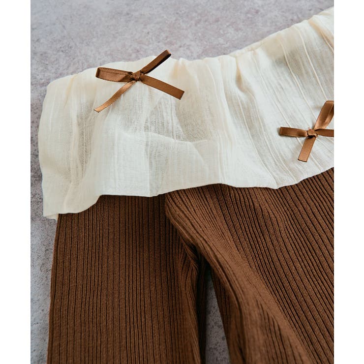 フリルカラーオフショルダーニットトップス トップス ニットソー | kirakiraShop  | 詳細画像17 