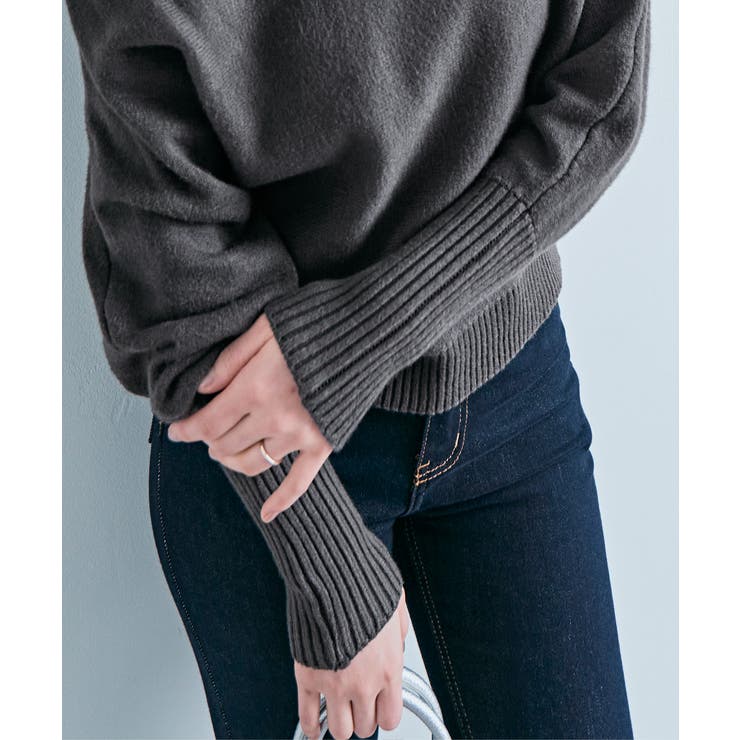 オフショルダードルマンニットトップス トップス ニット | kirakiraShop  | 詳細画像19 