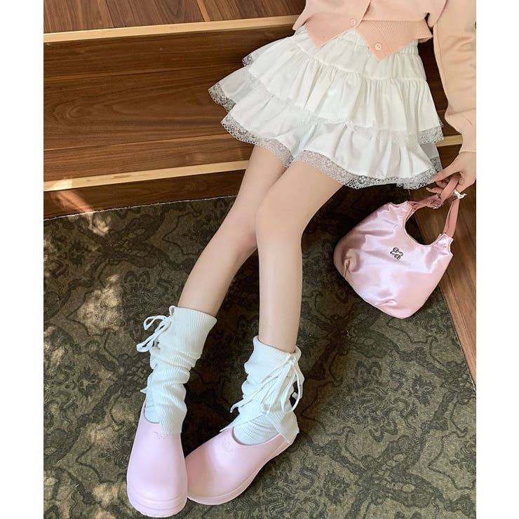 Amazon.co.jp: [YEMOCILE] スカート レディース ローリタ フリル