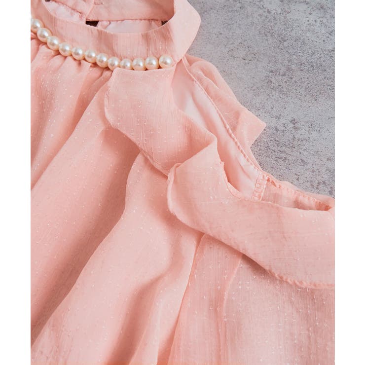 シフォンホルターネックパールブラウス トップス ブラウス | kirakiraShop  | 詳細画像22 