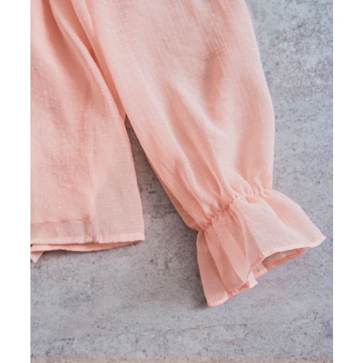 シフォンホルターネックパールブラウス トップス ブラウス | kirakiraShop  | 詳細画像23 